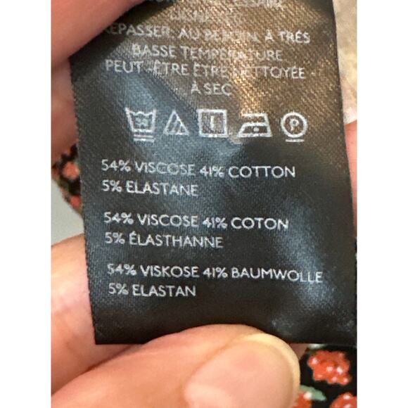 Anthropologie NWT Cecily Sweetheart Fit & Flare Raspberry Midi Dress XL - Picture 9 of 11